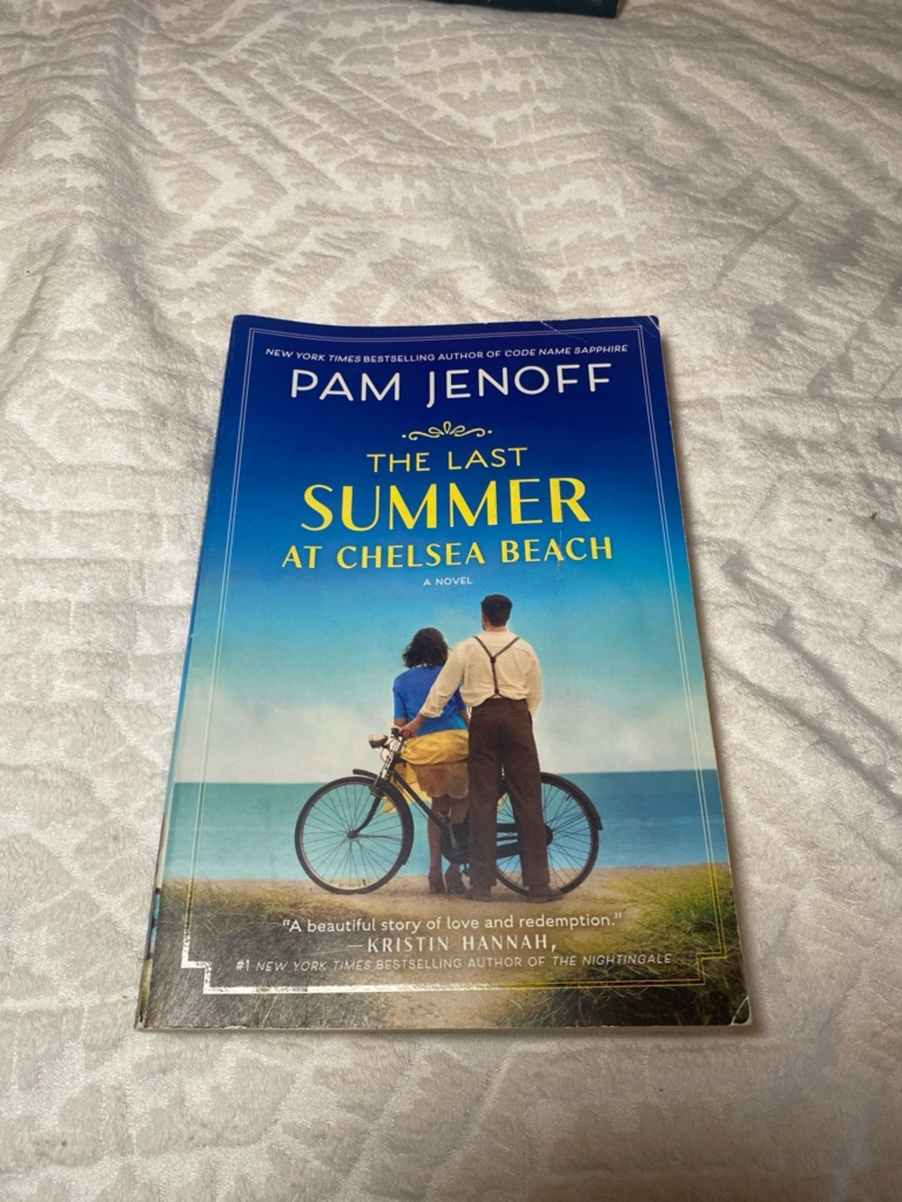Pam Jenoff "The Last Summer at Chelsea Beach" - Blue Cover Paperback